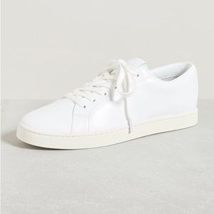 Vince White Keoni Low Top Sneakers Size 8.5